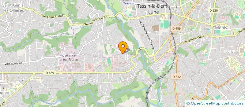 localisation de l'entreprise SCI DE L'AVENIR 2 F  FRANCHEVILLE