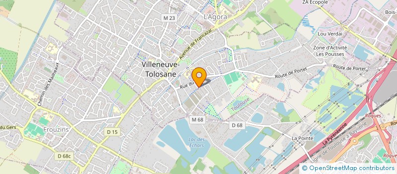 localisation de l'entreprise SCI DE L'AVENIR à VILLENEUVE-TOLOSANE