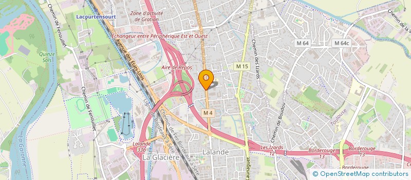 localisation de l'entreprise SCI DE L'AVENIR  TOULOUSE