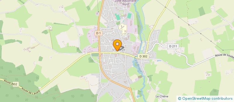 localisation de l'entreprise SCI DE L AVENIR  LAMNAY