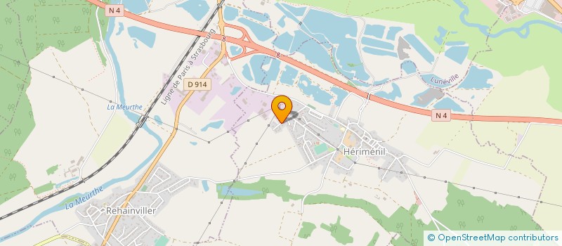 localisation de l'entreprise SCI DE L'AVENIR  HERIMENIL