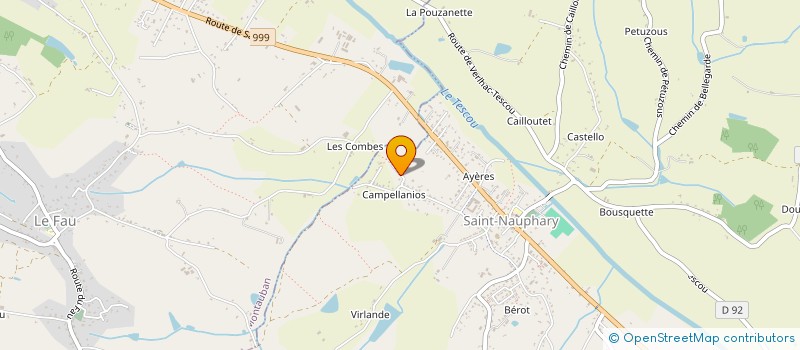 localisation de l'entreprise SCI DE L'AVENIR  VARENNES