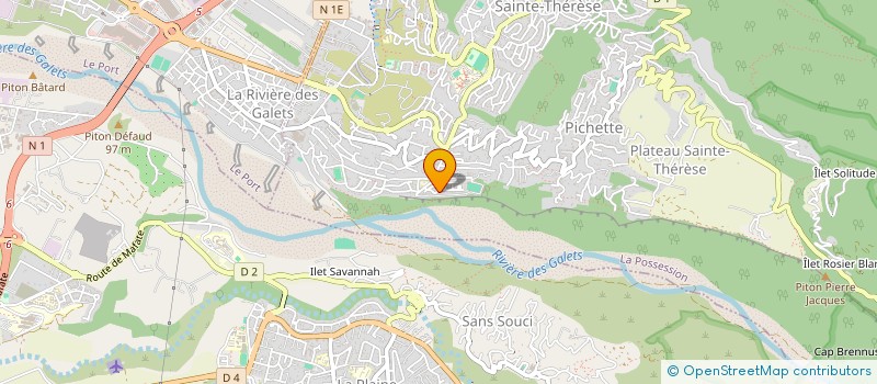 localisation de l'entreprise SCI DE L'AVENIR à LA POSSESSION