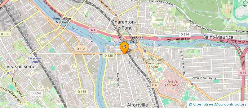 localisation de l'entreprise SCI DE L'AVENIR à ALFORTVILLE