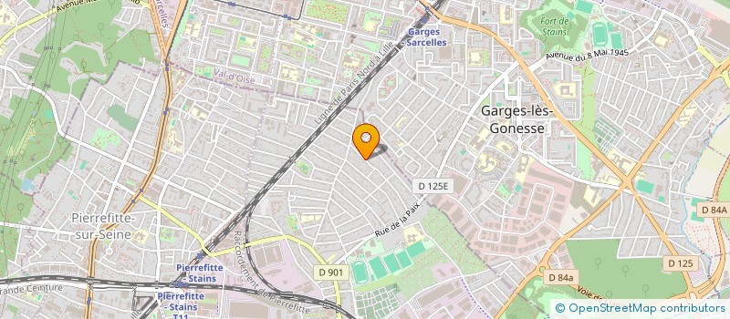 localisation de l'entreprise SCI DE L AVENIR à STAINS