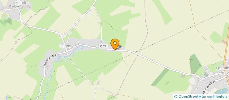 localisation de l'entreprise SCI DE L'AVENIR  LAIGNY