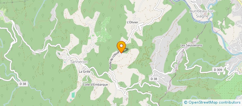 localisation de l'entreprise SCI DE L'AVENIR / IR  TANNERON