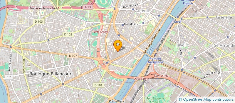 localisation de l'entreprise SCI DE L AVENUE  PARIS