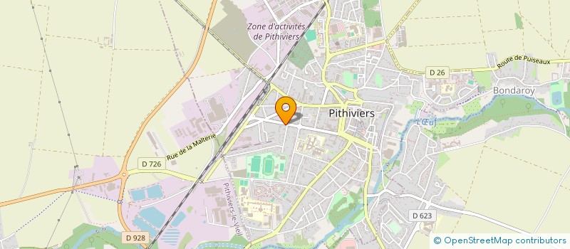 localisation de l'entreprise SCI DE L AVENUE à PITHIVIERS