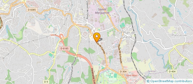 localisation de l'entreprise SCI DE L'AVENUE DE LA LIBERTE à GRASSE
