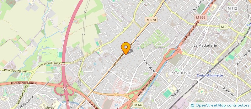 localisation de l'entreprise SCI DE L'AVENUE DE LA MARNE II à MARCQ-EN-BARŒUL