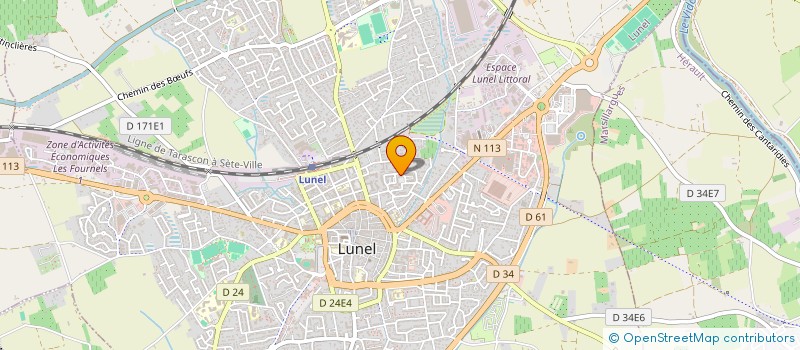 localisation de l'entreprise SCI DE L AVENUE DE PROVENCE à LUNEL