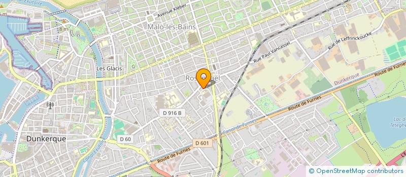 localisation de l'entreprise SCI DE L'AVENUE DE ROSENDAEL à DUNKERQUE