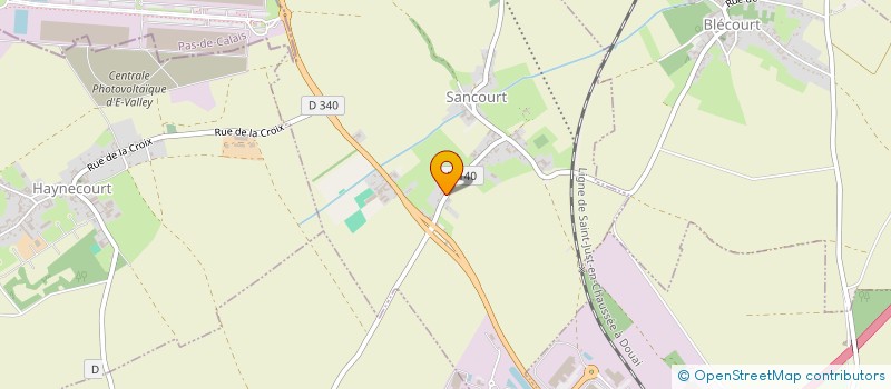 localisation de l'entreprise SCI DE L'AVENUE DE VALENCIENNES  ANGRES