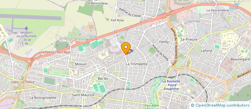 localisation de l'entreprise SCI DE L'AVENUE DES CORSAIRES  LAGORD