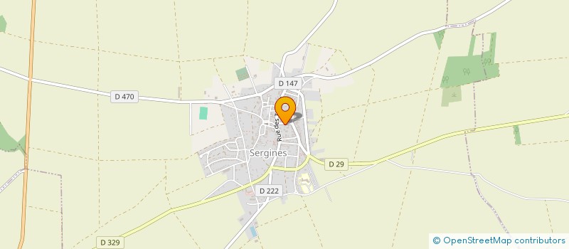 localisation de l'entreprise SCI  DE L AVENUE DU GENERAL LECLERC  PONT-SUR-YONNE