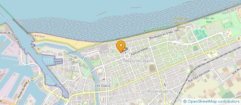 localisation de l'entreprise SCI DE L'AVENUE GUSTAVE LEMAIRE à DUNKERQUE