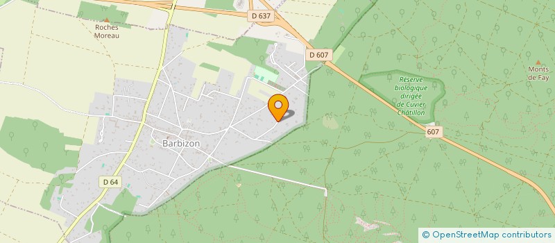 localisation de l'entreprise SCI DE L'AVENUE JOLLY  BARBIZON