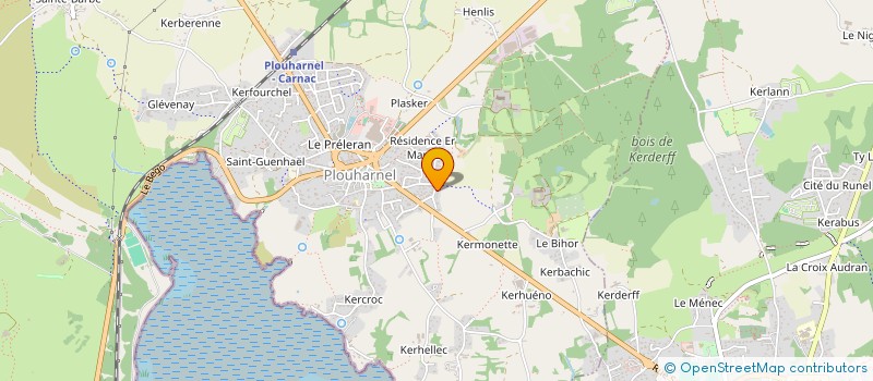 localisation de l'entreprise SCI DE L'AVOCETTE ELEGANTE  PLOUHARNEL