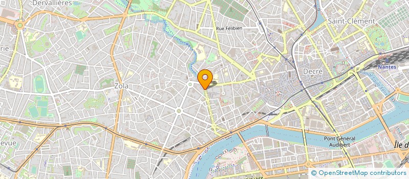 localisation de l'entreprise SCI DE L'ECARTERIE à NANTES