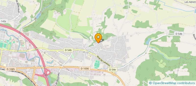 localisation de l'entreprise SCI DE L'ECHALP  RUY-MONTCEAU