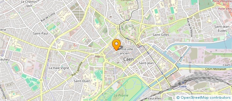 localisation de l'entreprise SCI DE L'ECHAUGUETTE à CAEN
