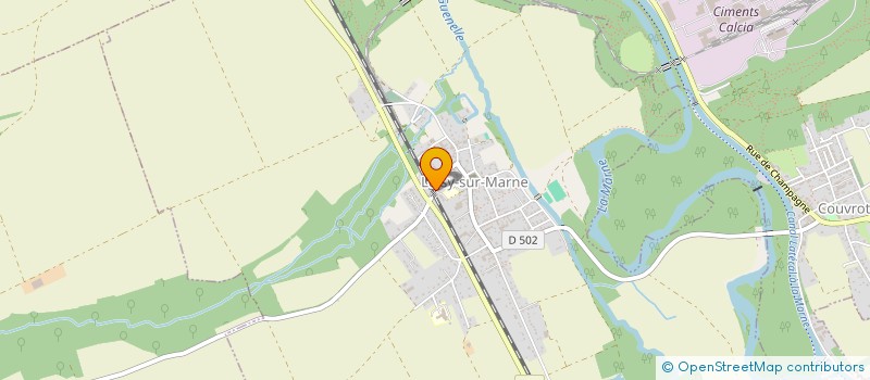 localisation de l'entreprise SCI DE L'ECHELLE  LOISY-SUR-MARNE