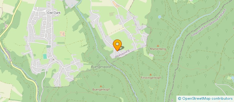 localisation de l'entreprise SCI DE L'ECLUSE 21  PHALSBOURG