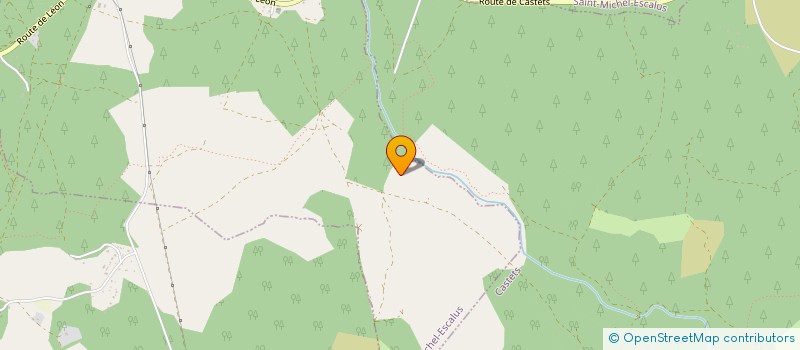 localisation de l'entreprise SCI DE L'ECLUSE  SAINT-MICHEL-ESCALUS