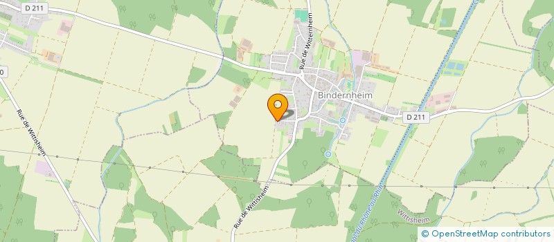 localisation de l'entreprise SCI DE L ECLUSE  BINDERNHEIM