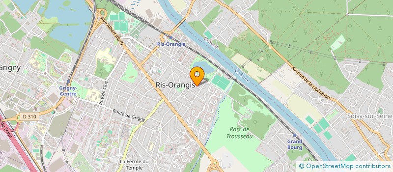 localisation de l'entreprise SCI DE L'ECOLE à RIS ORANGIS