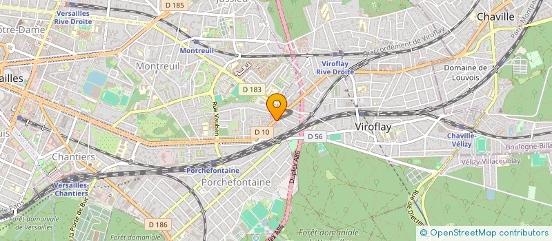 localisation de l'entreprise SCI DE L'ECOLE DES AVOCATS  VIROFLAY