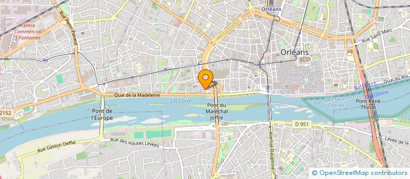 localisation de l'entreprise SCI DE L'ECU à ORLEANS