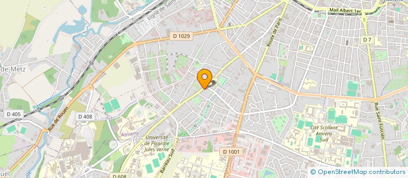 localisation de l'entreprise SCI DE L'ECURIE à AMIENS