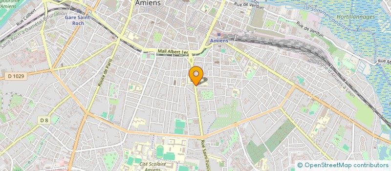 localisation de l'entreprise SCI DE L'ECURIE à AMIENS