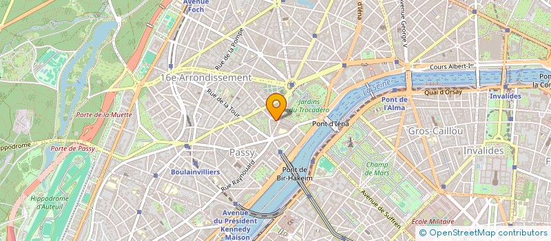 localisation de l'entreprise SCI DE L EGLISE  PARIS