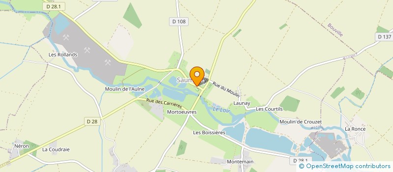 localisation de l'entreprise SCI DE L EGLISE à SAUMERAY