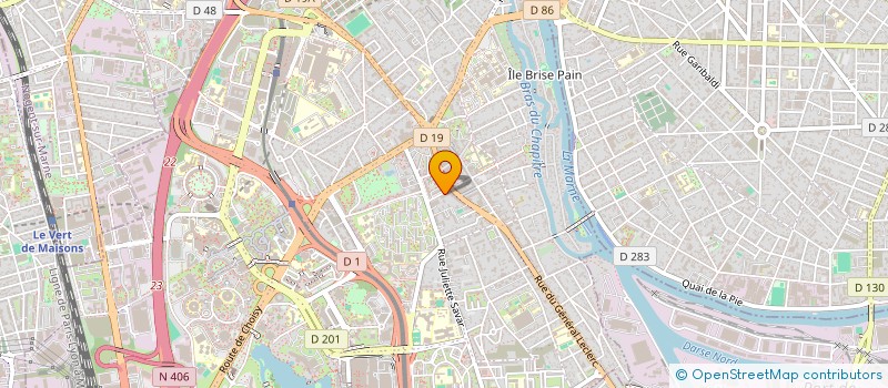 localisation de l'entreprise SCI DE L'EGLISE à CRETEIL