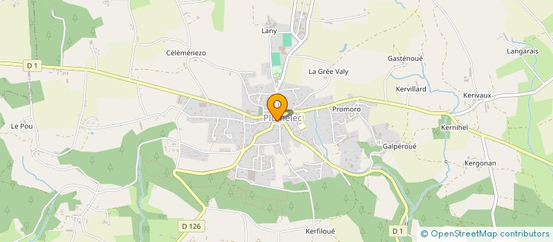 localisation de l'entreprise SCI DE L'EGLISE  PLAUDREN