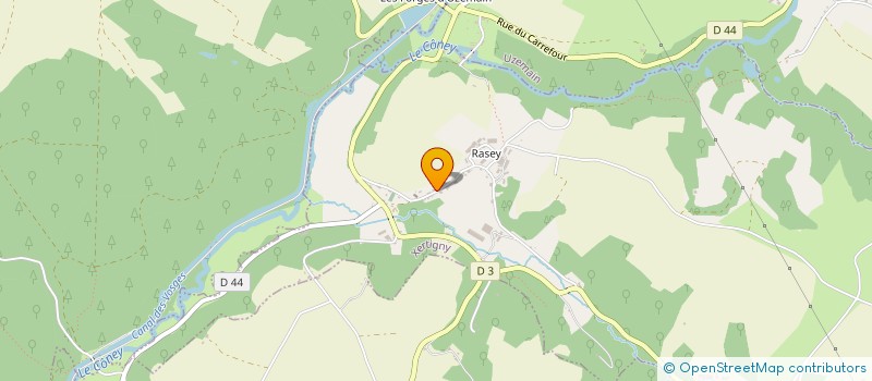 localisation de l'entreprise SCI DE L'EGLISE  XERTIGNY