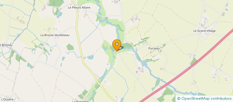 localisation de l'entreprise SCI DE L'ELAN  ESSARTS-EN-BOCAGE