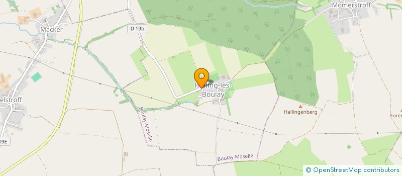localisation de l'entreprise SCI DE L'ELBACH à BOULAY-MOSELLE