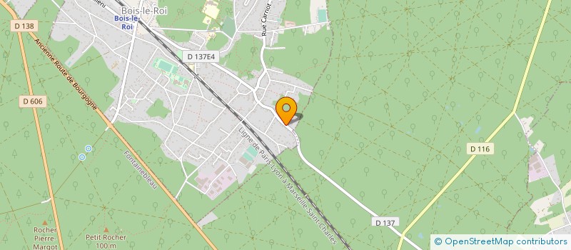 localisation de l'entreprise SCI DE L'ELEVAGE DE FORCIL à BOIS-LE-ROI
