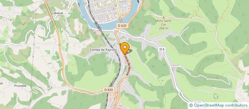 localisation de l'entreprise SCI DE L EMBARCADERE à CAHORS