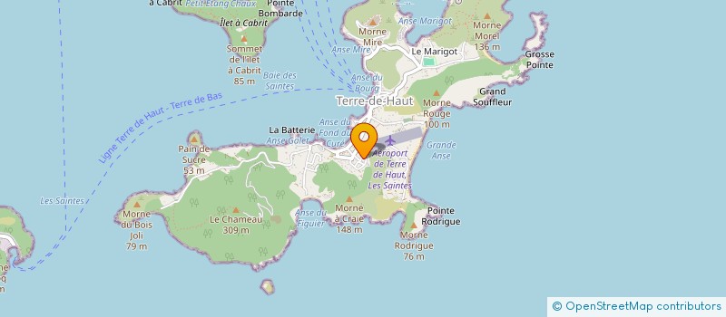 localisation de l'entreprise SCI DE L'EMBARCADERE à TERRE-DE-HAUT