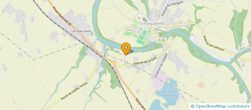 localisation de l'entreprise SCI DE L'EMBOUCHURE à CINTEGABELLE