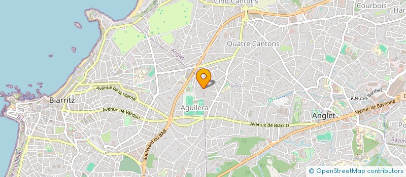 localisation de l'entreprise SCI DE L'EMEY à BIARRITZ