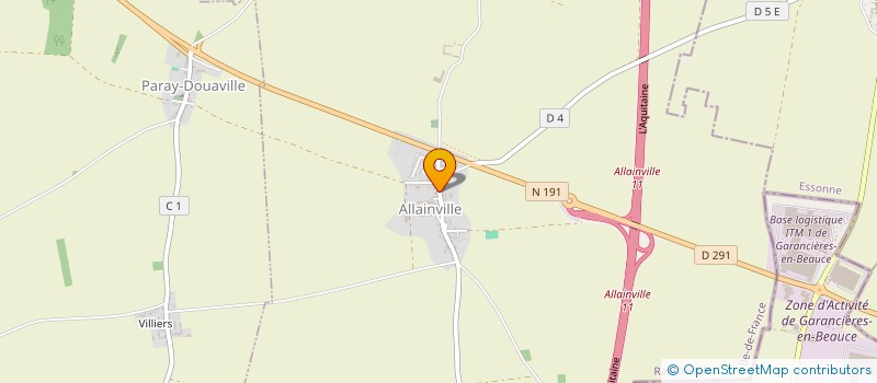 localisation de l'entreprise SCI DE L'EMPEREUR à ALLAINVILLE