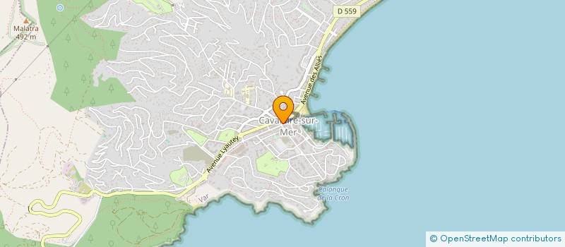 localisation de l'entreprise SCI DE L'ENCLOS à CAVALAIRE-SUR-MER