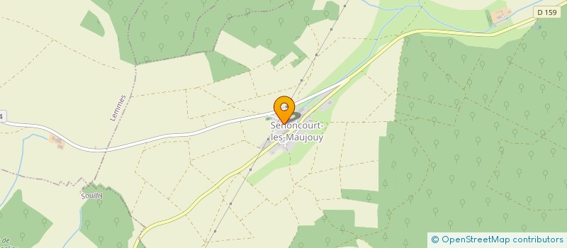 localisation de l'entreprise SCI DE L ENCLOS DES JEANNELOTS à SENONCOURT-LES-MAUJOUY